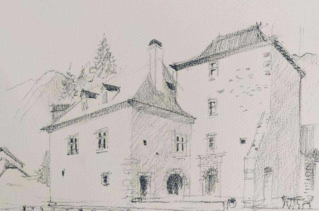Chateau D'Arance Hotel Restaurant Espace Bien-Etre Cette-Eygun Eksteriør bilde